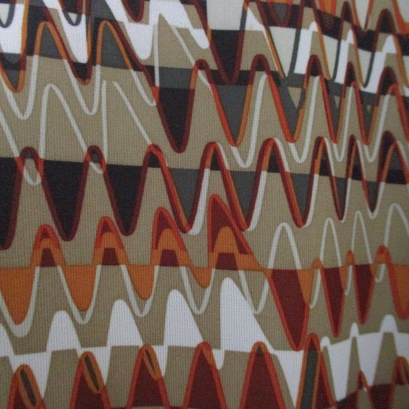 Kenneth Cole New York Mens S/S Geometric Stretch Casual Shirt NWOT- Size Large* - Picture 2 of 3